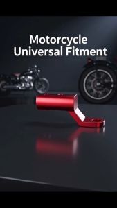 RacingWorld-PH Motorcycle CNC Mirror Rearview Mirror Extender Bracket Adapter Holder Universal 4 Colors