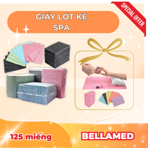 Miếng lót kê tay tấm trải kệ spa lót dụng cụ phun xăm - Bịch 125 miếng
