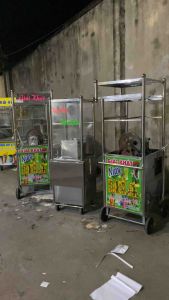 Xe Bán Trà Sữa Nước ép đẹp cơ khí Tân Ngọc Châu 0937 272 899