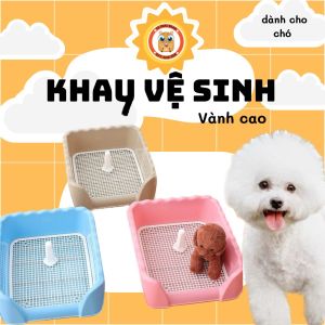 Khay vệ sinh size lớn và nhỏ dành cho chó - T3 PETS SHOP