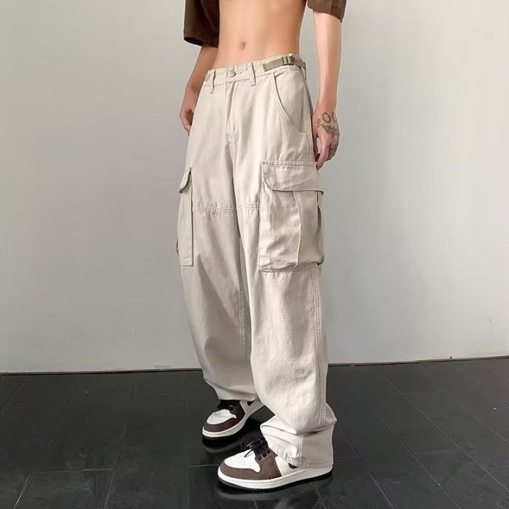 Hip Hop Baggy Cargo Pants – Aesthetic Clothing
