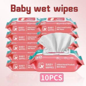 BUY 20 TAKE 20 Wipes for Baby Organic 80pcs Per Pack Wet Wipes Hypoallergenic (Non-Alcohol)