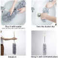 280cm Adjustable Telescopic Bending Duster Feather duster long pole microfiber duster dust cleaning. 