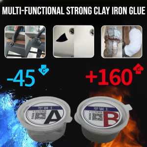 Multi-Functional Strong Clay Iron Glue Strong Metal Repair Glue A+B Super Glue Industrial Repair Gam Kimpalan Metal Repair Paste