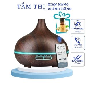 (Mua Máy Tặng Tinh Dầu) Đèn Xông Tinh Dầu Phun Sương Tinh Dầu Aroma Cổ Cao 550ml Cao Cấp Cỡ Lớn Giúp Khuếch Tán Tinh Dầu Tỏa Hương Tạo Ẩm Thơm Mát