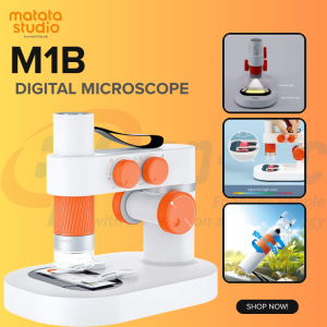 Matatalab M1B Intelligent Digital Microscope Multi-Platform 2-in-1 Design for Kids STEM Educational