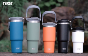 Thermal V Cup with Lifting Rope – Insulated for Hot & Cold Drinks Available in 600ml 900ml and 1200ml