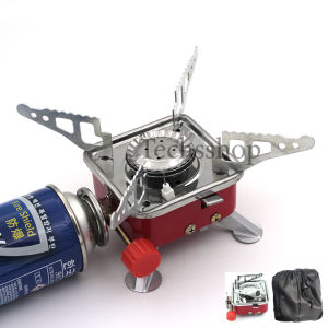 Bếp gas du lịch dã ngoại mini xếp gọn - Bếp gas đi phượt cắm trại tiện lợi - Bếp gas dành cấm trại
