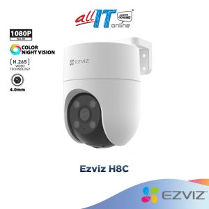 Ezviz H8C 1080P/ H8C 2K⁺ 1440P 4MP Pan & Tilt Rotate 360° Outdoor Smart Color Night Vision Two Way Talk Wi-Fi Camera