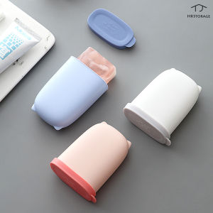 HKStorage Travel Portable Mini Silicone Handmade Soap Box With Lid Sealed Waterproof Storage Box