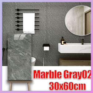 50 PCS 30x60cm Marble Wallpaper PVC Vinyl Tiles For Kitchen Venyl Tiles Sticker Waterproof Adhesive