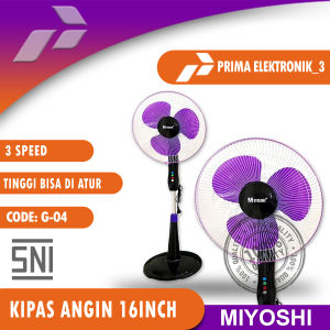 KIPAS ANGIN BERDIRI 16 IN MIYOSHI / STAND FAN 16 MIYOSHI / KIPAS BERDIRI MIYOSHI / KIPAS TINGGI MIYOSHI / KIPAS VIRAL / KIPAS MURAH