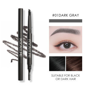 FOCALLURE Auto Brows Pen Waterproof Long-Lasting Eyebrow Pencil - 3 Colours Pensil alis