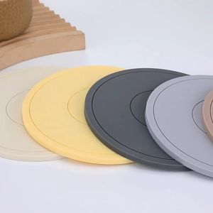 Premium Silicone Hot Pot Trivet Placemat Non-Slip Heat Resistant Kitchen Dining Anti-slip Heat Insulation Pad Kitchen Tool