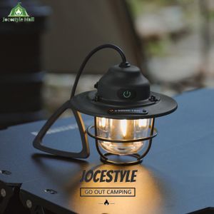 [Jocestyle Mall] LED Camping Lamp 1200mAh Retro Atmosphere Chandelier 2700K/6500K IPX4 Waterproof