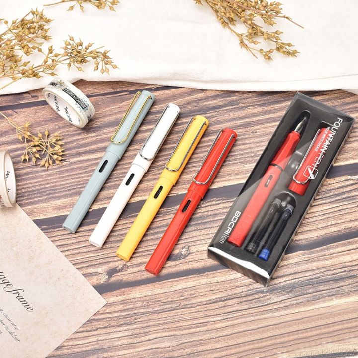 [LAMY STYLE]School High Quality Fountain Pen Set Replaceable Ink Case ...