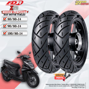 Ban Motor Matic Tubeless FDR Zevo Ring 14 Ban Motor Beat Vario Scoopy PCX Tubles Sepasang Ring 14
