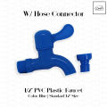 Multipurpose Plastic PVC Spigot Faucet with or w/o Hose Connector Gripo. 