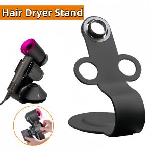 【SG stock】Hair Dryer Stand Carbon Steel Holder Rack Storage Dyson Stand Steel Holder Rack，need to drill