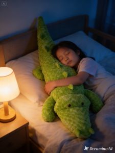 đồ chơi Gấu Bông Cá Sấu  Siêu Mềm 110cm | Ôm Ngủ Cực Đã Nhìn Là Muốn “Bế Về Nuôi” 🐊💚