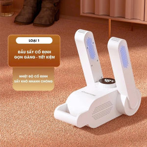 Máy Sấy Giày Đa Năng Khử Trùng Khử Mùi Giày Tất Găng Tay Bằng Tia Cực Tím Loại Cao Cấp