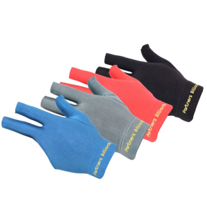 Pool Gloves Billiards Left Right Hand 3 Fingers Breathable Billiards Glove for Snooker Cue Sport Man Women Elastic Glove