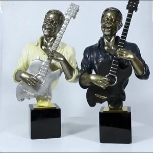 xpkQ Resin Country Music Style Figurines Creative Living Room Crafts Non-slip Base Luxury Modern Desktop Figurines Room Decorations 2B5Z7