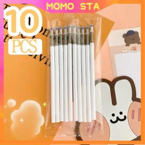 MOMO 4PCS/Box Candy Sponge Black Press Gel Pen 0.5MM Refill Student Signature Pen Writing Stationery