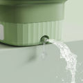 Máy Giặt Mini Cho Bé Máy, Giặt Đồ Mini Gấp Gọn, Giặt Tất, Đồ Lót Di Động Vắt Khô Khử Khuẩn Bằng Ánh Sáng Xanh Đèn. 