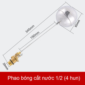 Van phao cơ INOX Phao cơ tự động ngắt nước Van cơ đồng Điều chỉnh được mực nước Phi 21273442