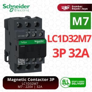 Schneider Kontaktor LC1D32M7 3P 32A 220VAC 220V | magnetic contactor