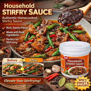 🌶️ Multi-Purpose Stir-Fry Sauce: Authentic Hunan Flavor Vegetarian Seasoning No Additives Premium Ingredients Fresh & Fragrant