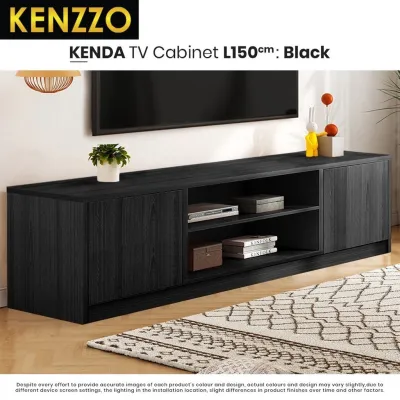 FREE INSTALLATION !! Kenzzo : Orlando tv cabinet/ Rak TV/Tv Console/tv rack/tv Cabinet/5ft tv cabinet