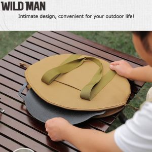 Outdoor Storage Trunk for Camping and Hiking Waterproof Durable 17.9x14x0.9in Multi-Purpose Camp Furniture
