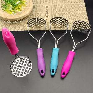 PENGHANCUR KENTANG PENGHALUS KENTANG - POTATO MASHER PENGHANCUR KENTANG PENUMBUK KENTANG STAINLESS STEEL SERBAGUNA - Alat penghancur penghalus penumbuk kentang mash potato press wavy/alat pelumat kentang rebus/potato mapelumat kentang rebus/potato masher