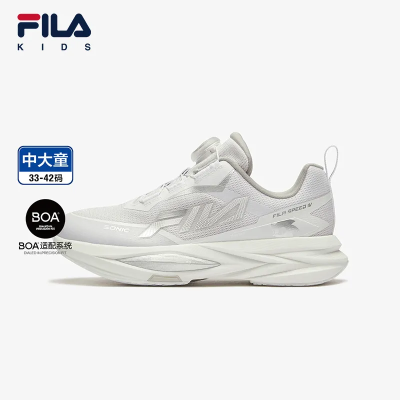 FILA KIDS SPEED 4 PERFORMANCE Boys Running Shoes White Blue Lazada Singapore