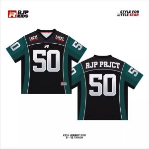 RJP KIDS Number 50 / Jersey Anak / Jersey Anak Laki Laki / setelan jersey anak / kaos anak/ jersey rugby anak / jerseynfl / jersey bahan milano brazill