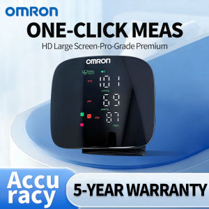 Omron Automatic Wrist Type Blood Pressure Monitor Rechargeable With Smart Voice( FIVE-YEAR WARRANTY)