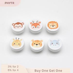 【จัดส่งภายใน 2-3 วัน】 6 8ชิ้นลูกบิดตู้ครัวตู้เสื้อผ้าแบบดึงมือจับประตูไม้เฟอร์นิเจอร์รูปสัตว์สำหรับห้องเด็ก