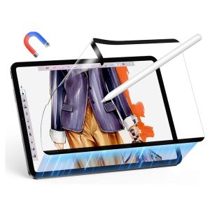 【✅SG LOCAL STOCK🔥】RICHMENTMALL Magnetic Privacy Matte Screen Protector for iPad Pro 2024/2023 Ultra - Hydrogel Film Anti-Spy 9H Hardness Anti-Glare 40% Blue Light Filter Bubble-Free Installation