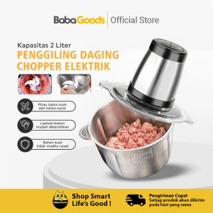 Penggiling Daging Serbaguna Meat Grinder  Food Chopper Anti Karat 2L & 3L BLDRDG