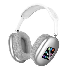 2026 Bluetooth Earphones Smart Color Screen Lcd Touch Screen Wireless Head Mounted Bluetooth Earphones And Long Battery Life
