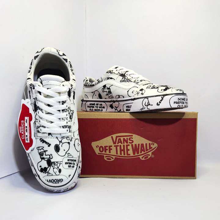 Vans 2024 snoopy branco