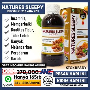 MADU NATURES SLEEPY - Untuk Atasi Insomnia Menyegarkan Badan Perbaiki Kualitas Tidur