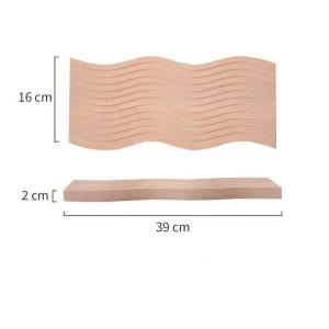 🔥Hàng sẵn sàng🔥Bắc Âu Gợn Sóng Nước Gỗ Đặc Breadboard Khay Hộ Gia Đình Beech Hương Liệu Lưu Trữ Nơi Chiều Trà Tấm Đĩa Ăn Tối Bảng Cắt