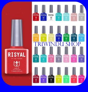 RISYAL Nail gel UV LED Polish Soak off Nail Art Manicure Nail polish  Kutek Gel cat eye nail art