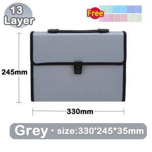 A4/Long File Folder Paper Organizer Envelope Document Bag Folder Organizers Large Capacity