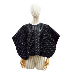 Reusable Hair Dyeing Protection Cape Soft Hair Coloring Cloth Fabric Slip proof Design Quick Cleaning Maintenance