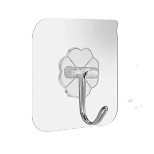 Móc Dán Tường Loại Tốt Siêu Dính Chịu Lực Inox 304 Móc Dính Tường Treo Đồ Nhà Bếp Đa Năng Tiện Ích