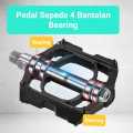 Pedal Sepeda MTB Roadbike Lipat dengan 3 Bearing 1 Set L&R. 